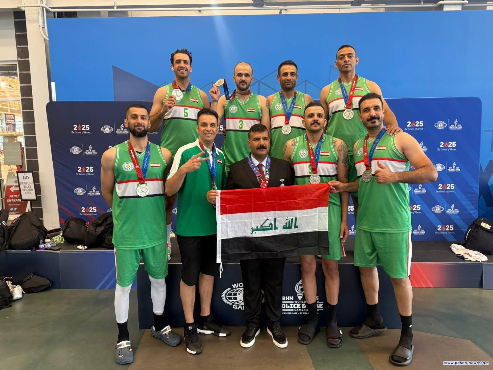 منتخب وزارة الداخلية العراقية لكرة السلة يتألق في أمريكا